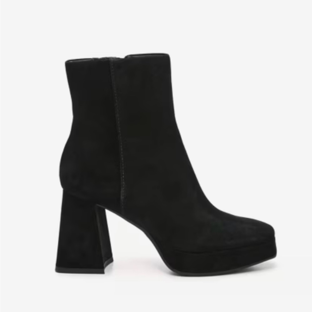 Dolce Vita Black Heeled Ankle Boots